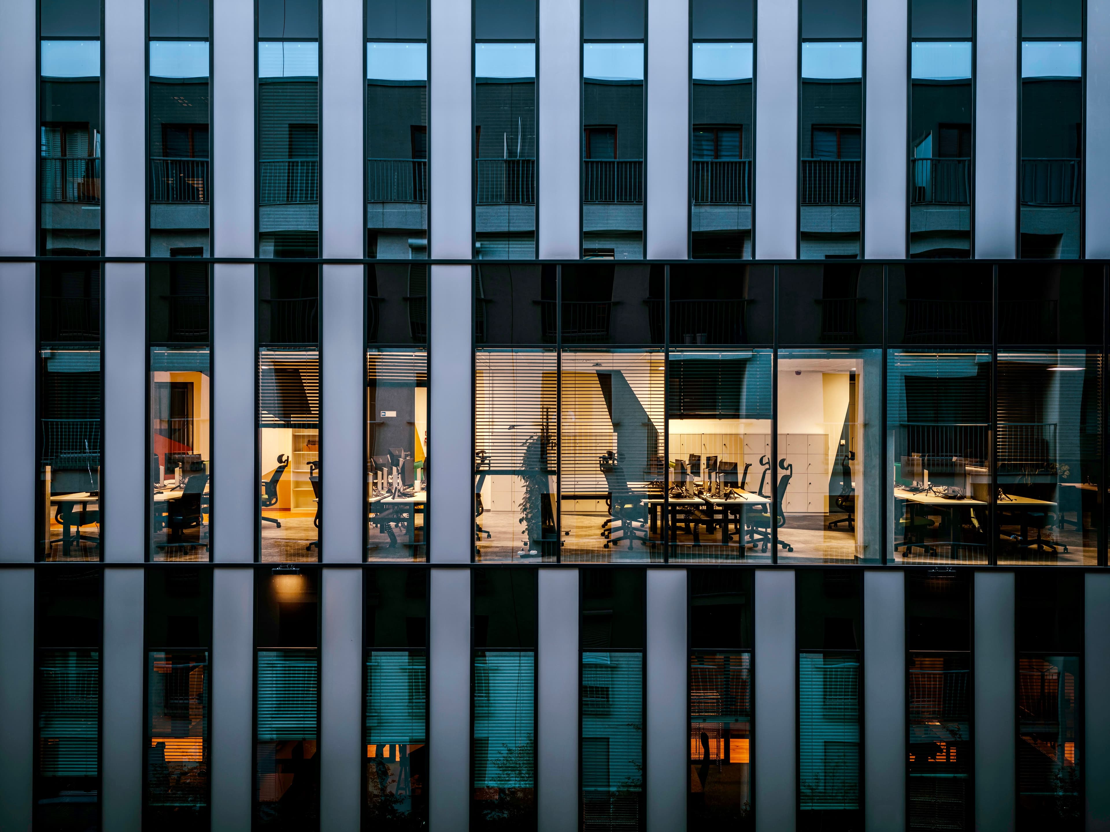 Meridian and Co. accounting office in London